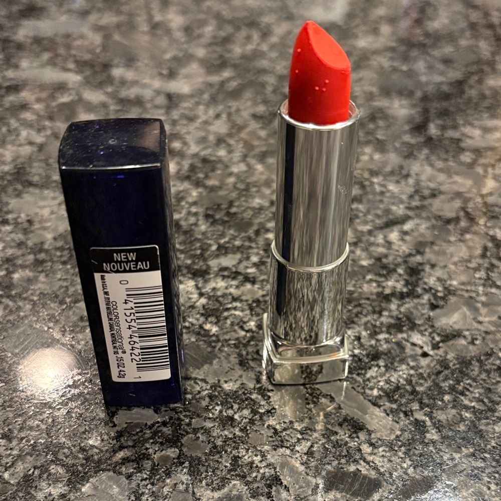 Vibrant Orange Danger Lipstick